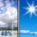 Thursday: Chance Showers And Thunderstorms then Sunny