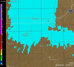 Last Hour Precip
