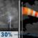 Tuesday Night: Chance Showers And Thunderstorms then Partly Cloudy