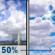 Monday: Chance Showers And Thunderstorms then Partly Sunny