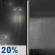 Tonight: Patchy Fog then Chance Rain Showers