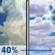Wednesday: Chance Showers And Thunderstorms then Partly Sunny
